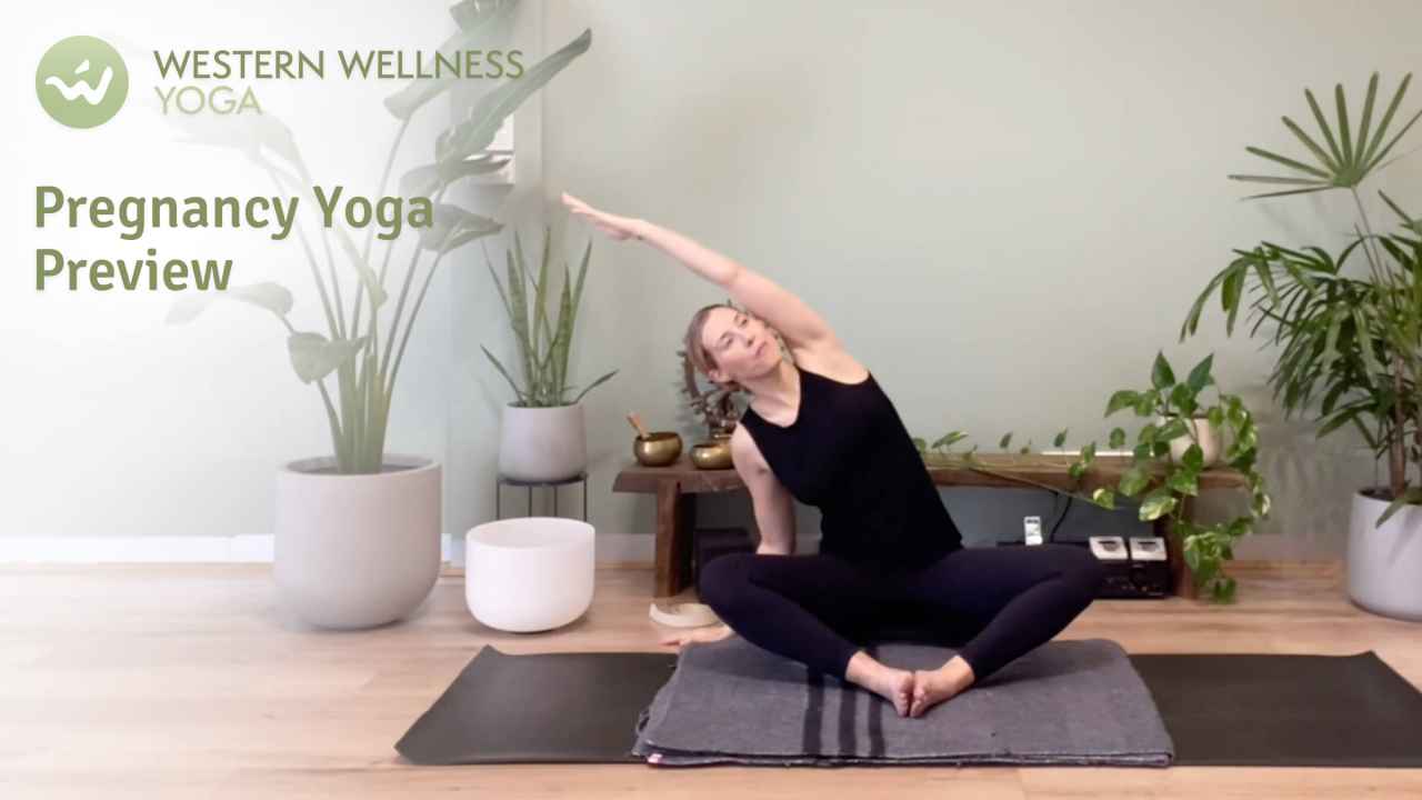 Pregnancy Yoga Preview from Western Wellness in Point Cook